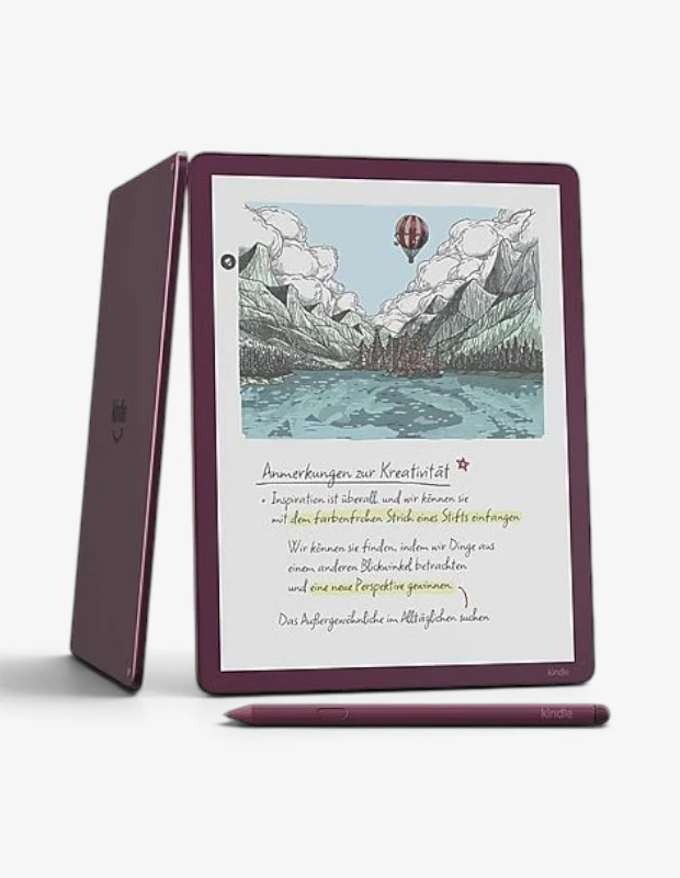 Marka Adı: Kindle
Ürün Adı: Kindle Mor E-Kitap Okuyucu ve Not Defteri Kalemli
Ürün Cinsiyeti: Belirtilmemiş
Ürün Tipi: E-Kitap Okuyucu ve Dijital Not Defteri
Ürün Sezonsallığı: Belirtilmemiş
Ürün Çeşidi: Elektronik Cihaz
Ürün Özellikleri: Bu mor renkli Kindle e-kitap okuyucu ve not defteri, minimalist ve modern bir tasarıma sahiptir. E-mürekkep ekranı sayesinde göz yormayan, rahat bir okuma deneyimi sunarken, beraberindeki mor renkli kalem ile dijital notlar alabilir, çizimler yapabilir ve yaratıcılığınızı özgürce ifade edebilirsiniz. Kompakt ve hafif yapısıyla kolayca taşınabilir, şık mor rengiyle estetik bir görünüm sergiler.
Öne Çıkan Detaylar:
- E-mürekkep ekranı ile göz yormayan, kağıt benzeri okuma deneyimi
- Dijital not alma ve çizim yapma imkanı sunan kalem desteği
- Şık ve modern mor renkli tasarım
Kimler Kullanıyor?: Kitap okuma tutkusunu dijital konforla birleştirmek isteyenler, fikirlerini ve notlarını kolayca organize etme ihtiyacı duyanlar için idealdir. Seyahatlerinde veya günlük yaşamlarında hafif, çok fonksiyonlu ve şık bir elektronik cihaza sahip olmayı tercih eden, hem okuyup hem de çizim veya not alma esnekliği arayan herkes bu ürünü rahatlıkla kullanabilir.