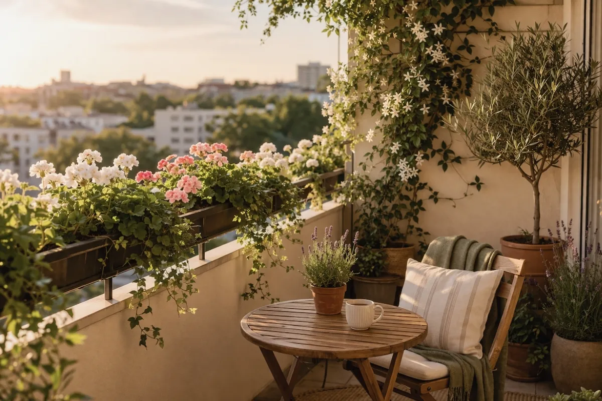 Balkonunuzu Bahçeye Dönüştürün: Balkon Bahçeciliği İçin Bitki ve Dekorasyon Fikirleri
