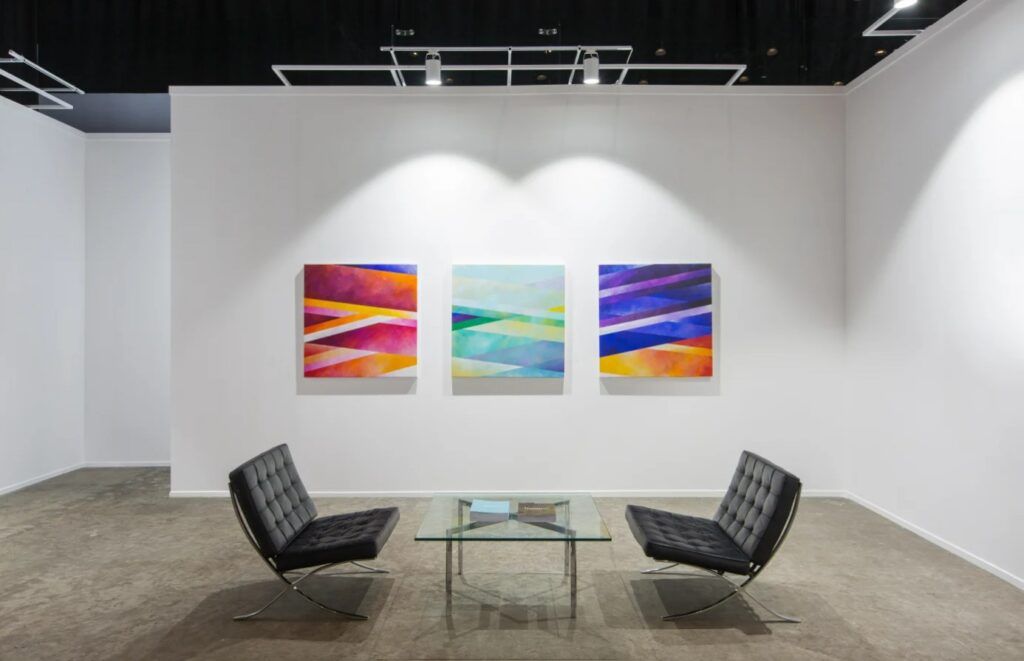 Dubai Meem Gallery sergi alanı