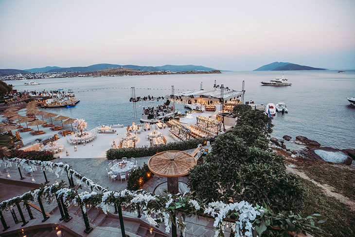 Türkiye’nin En Güzel Düğün Mekanları: Caresse Bodrum