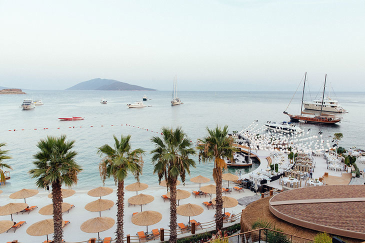 Türkiye’nin En Güzel Düğün Mekanları: Caresse Bodrum