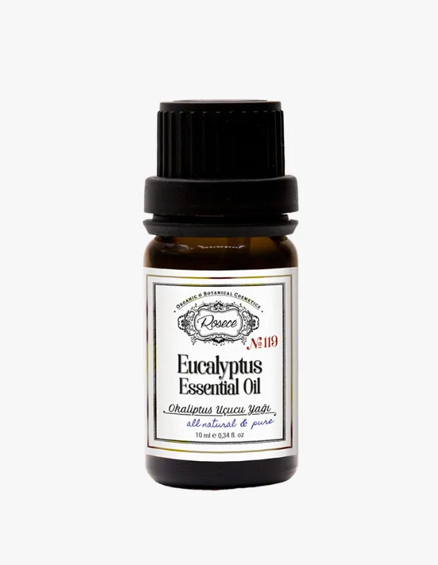 Roscee Eucalyptus Essential Oil okaliptus uçucu yağı 10 ml aromaterapi cam şişe okaliptus yağı