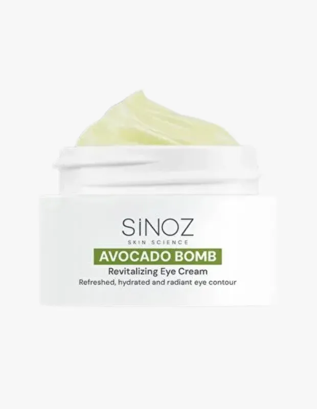 Sinoz Avocado Bomb avokado özlü canlandırıcı ve nemlendirici göz kremi