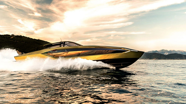 Lamborghini’den Süper Hızlı Tekne: Tecnomar For Lamborghini 63
