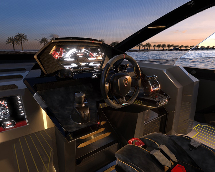Lamborghini’den Süper Hızlı Tekne: Tecnomar For Lamborghini 63