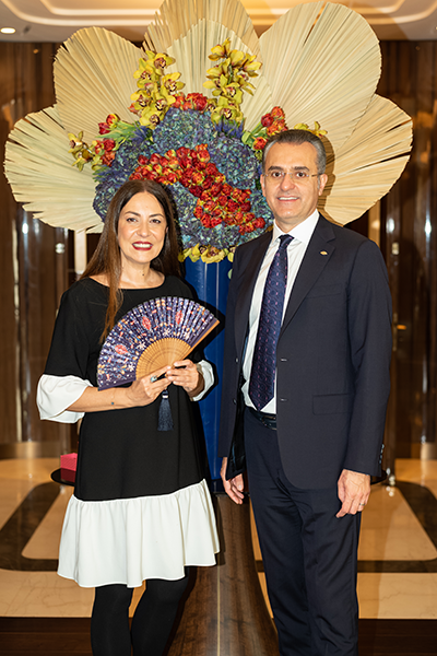 Mandarin Oriental Bosphorus Istanbul İçin Tasarlanan Yelpaze Özel Bir Davetle Tanıtıldı