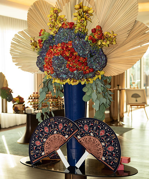 Mandarin Oriental Bosphorus Istanbul İçin Tasarlanan Yelpaze Özel Bir Davetle Tanıtıldı