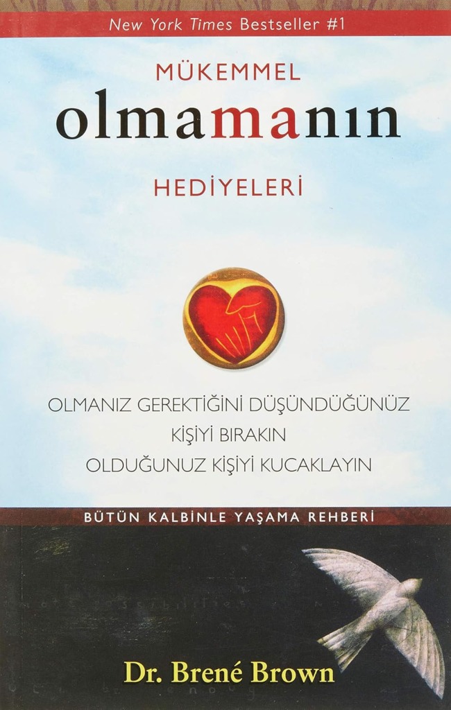 Mükemmel Olmamanın Hediyeleri, Brene Brown kitap kapağı
