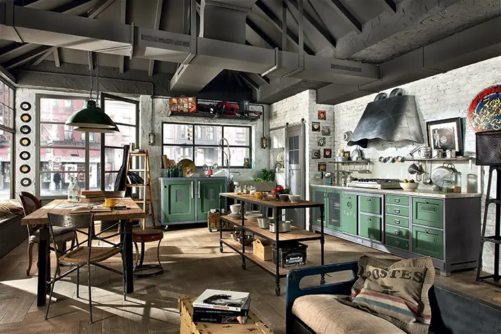 Loft Stilini Sevenlere Dekorasyon Fikirleri