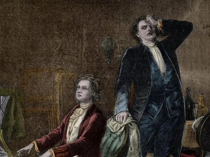 Mozart'ın hayatından bir sahne: Besteci ve Salieri'nin rekabeti veya dostluğu