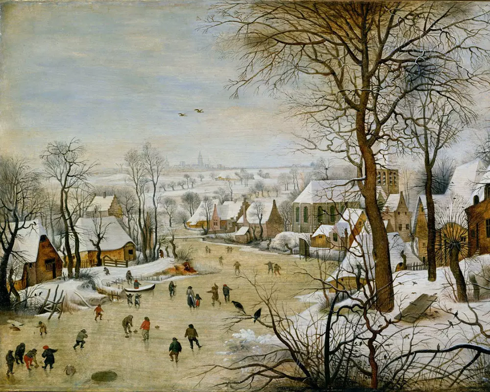 Tablo Okumaları: Pieter Bruegel’in “Patenciler ve Kuş Tuzağı ile Kış Manzarası” Adlı Eseri