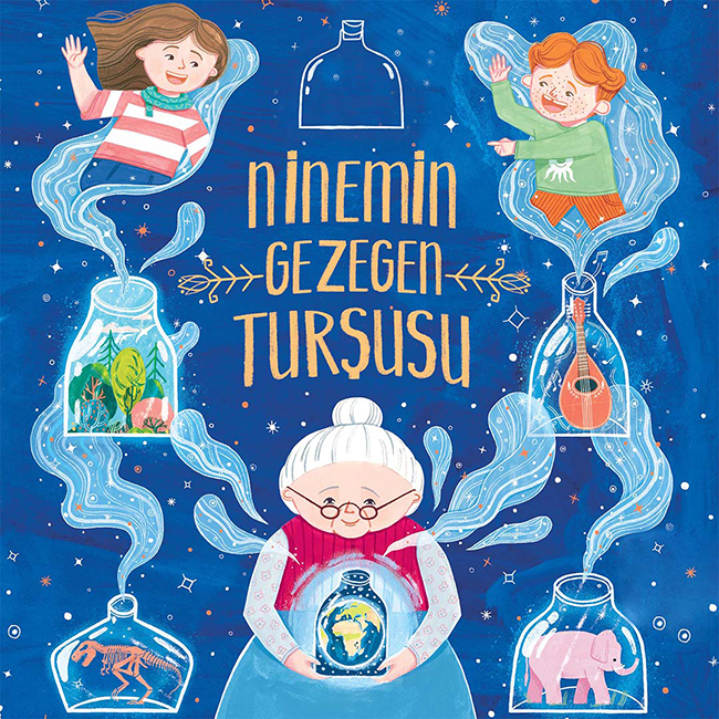 Marka Adı: Martin Stanev
Ürün Adı: Martin Stanev Çocuk Ninemin Gezegen Turşusu
Ürün Cinsiyeti: Çocuk
Ürün Tipi: Kitap
Ürün Sezonsallığı: Belirtilmemiş
Ürün Çeşidi: Resimli Çocuk Kitabı
Ürün Özellikleri: Mavi ve yıldızlı bir arka plan üzerinde, yaşlı bir ninenin Dünya'yı içinde barındıran parlayan bir kavanozu tuttuğu bu kitap, hayal gücünü harekete geçiren canlı illüstrasyonlara sahiptir. Ninelerinin kavanozundan yükselen buharlar, ormanlar, müzik aletleri, dinazor iskeleti ve pembe fil gibi çeşitli unsurları barındıran diğer kavanozlara bağlanır. Bu görsel zenginlik, okuyucuları ninelerinin sırrını keşfeden iki kardeşin fantastik maceralarına davet eder. Kitap, kaynaklarını hızla tükettiğimiz gezegenimizi korumanın önemini ve doğal kaynakların sürdürülebilirliğini eğlenceli ve düşündürücü bir dille ele alır. 4 yaş ve üzeri çocuklar için tasarlanmış olup, çevre bilincini artırmayı ve hayal güçlerini geliştirmeyi amaçlayan, renkli ve çekici bir görsel anlatım sunar.
Öne Çıkan Detaylar:
- Gezegenin korunması ve sürdürülebilirlik üzerine farkındalık oluşturan özgün bir hikaye.
- Rengarenk ve fantastik illüstrasyonlarla desteklenen görsel olarak zengin bir anlatım sunar.
- Sıradan görünen bir ninenin gizemli dünyası ve iki kardeşin bu sırrı keşfedişini konu alır.
Kimler Kullanıyor?: Bu eser, hayal güçlerini genişletmek, çevremize ve doğaya karşı duyarlılık geliştirmek isteyen minik okuyucuların ilgisini çeker. Eğlenceli hikayeler aracılığıyla dünyayı keşfetmeye açık, meraklı ve sorgulayıcı ruhlu çocuklar için idealdir. Aynı zamanda çocuklarına sürdürülebilirlik ve gezegenin kaynaklarını koruma bilincini aşılamak isteyen ebeveynler ve eğitimciler için değerli bir kaynaktır.