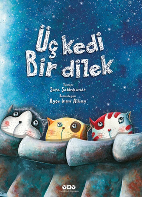 Marka Adı: Yapı Kredi Yayınları
Ürün Adı: Yapı Kredi Yayınları Üç Kedi Bir Dilek
Ürün Cinsiyeti: Belirtilmemiş
Ürün Tipi: Resimli Çocuk Kitabı
Ürün Sezonsallığı: Belirtilmemiş
Ürün Çeşidi: Hikaye Kitabı
Ürün Özellikleri: Sara Şahinkanat'ın kaleme aldığı, Ayşe İnan Alıcı'nın resimlediği bu çocuk hikaye kitabı, Piti, Pati ve Pus adlı üç kedi arkadaşın gökyüzüne bakarak yıldız kayarken tuttukları dileklerin peşindeki sıcak macerasını konu alıyor. Canlı renkler ve sevimli kedi karakterlerinin çizimleriyle zenginleştirilmiş kapak tasarımı, yıldızlı bir gökyüzü temasına sahiptir. Çocuk edebiyatı türündeki bu kitap, basit ve akıcı bir anlatım diline sahiptir.
Öne Çıkan Detaylar:
- Üç sevimli kedi arkadaşın yıldız kaymasıyla başlayan dilek macerası.
- Sara Şahinkanat tarafından yazılmış, Ayşe İnan Alıcı tarafından resimlenmiş özgün bir eser.
- Dostluk, hayaller ve keşif temalarını işleyen, iç ısıtan bir çocuk hikayesi.
Kimler Kullanıyor?: Dostluğun gücüne ve hayal kurmanın sihrine inanan, meraklı ve maceraperest ruhlu tüm çocuklar bu hikayeyi severek okuyabilir. Özellikle 3 ila 6 yaş arasındaki minik okuyucular için tasarlanmış olup, hayvan karakterlerini ve gökyüzü temalı öyküleri sevenler için ideal bir seçenektir. Okuma alışkanlığı kazandırmak isteyen ebeveynler ve eğitimciler tarafından da tercih edilebilir.