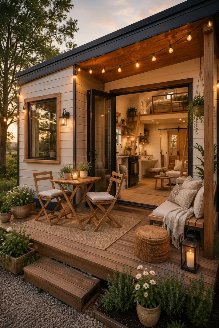 Tiny House Dekorasyonu: Küçük Metrekarelerde Konforlu ve Lüks Bir Yaşam Alanı Yaratmanın Yolları
