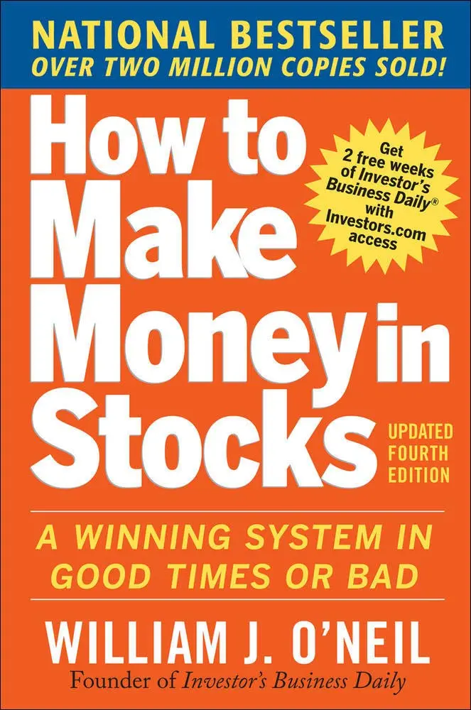 Hisse senedi piyasasında nasıl para kazanılacağı konusunda stratejiler, analiz yöntemleri ve işlem taktikleri sunan William J. O'neil imzalı “How to Make Money in Stocks” kitabı