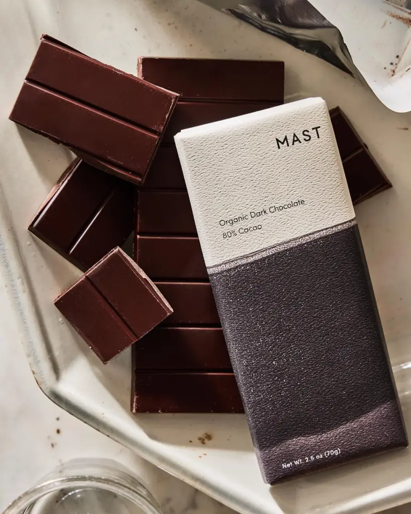 “Mast Brothers organik %80 kakao bitter artizan çikolata tableti”