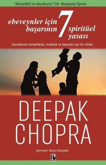 Marka Adı: Deepak Chopra
Ürün Adı: Deepak Chopra Ebeveynler İçin Başarının 7 Spiritüel Yasası
Ürün Cinsiyeti: Unisex
Ürün Tipi: Kitap
Ürün Sezonsallığı: Belirtilmemiş
Ürün Çeşidi: Ebeveynlik Rehberi Kitabı
Ürün Özellikleri: Deepak Chopra tarafından kaleme alınan bu kitap, ebeveynlere çocuklarının yaşamlarında derin ve kalıcı olumlu etkiler yaratacak 7 spiritüel yasayı sunmaktadır. Çocuklarına sevgi, merhamet ve yaşam sevinci gibi evrensel değerleri aşılamak isteyen aileler için bir rehber niteliğindedir. Yazarın bir baba olarak kişisel deneyimleriyle zenginleştirilmiş eser, anne babalara çocuklarıyla spiritüel bir yolculuğu nasıl paylaşabileceklerini önerirken, onlara bu önemli değerleri kazandırma konusunda ilham verir. Kırmızı kapak tasarımına sahip kitap, bir aile silüeti görseliyle zenginleştirilmiştir ve okuyucuyu çocuklarına tamamlama, mutluluk ve başarı için rehberlik etmeye davet eder.
Öne Çıkan Detaylar:
- Çocukların yaşamlarında derin ve kalıcı etkiler yaratabilen 7 spiritüel yasa sunar.
- Çocuklara sevgi, merhamet ve yaşam sevinci gibi evrensel değerleri aşılamayı hedefler.
- Deepak Chopra'nın bir baba olarak deneyimlerini ve ebeveynlere yönelik rehberliğini içerir.
Kimler Kullanıyor?: Çocuklarının hayatına pozitif ve spiritüel bir dokunuş katmak isteyen, onlara evrensel değerleri aşılamayı arzu eden, bilinçli ve sevgi dolu ebeveynler ve ebeveyn adayları için tasarlanmıştır. Bu kitap, çocuk yetiştirme sürecini sadece fiziksel ihtiyaçların ötesine taşıyarak ruhsal bir rehberlik arayan herkesin başucu kaynağı olabilir.