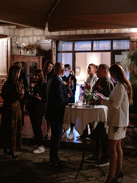 Casa Lavanda Experiences: 4 Hands Dinner by Crystal