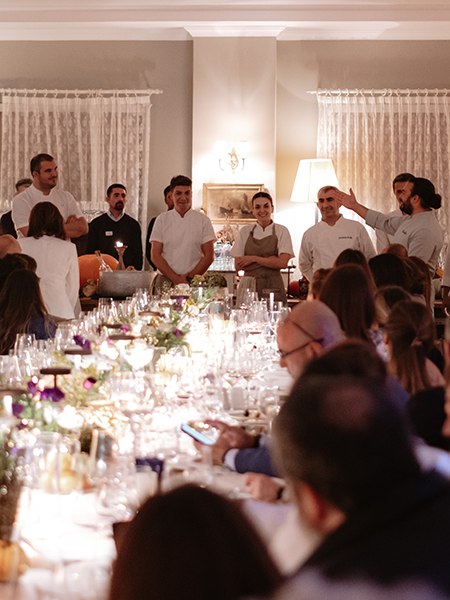 Casa Lavanda Experiences: 4 Hands Dinner by Crystal