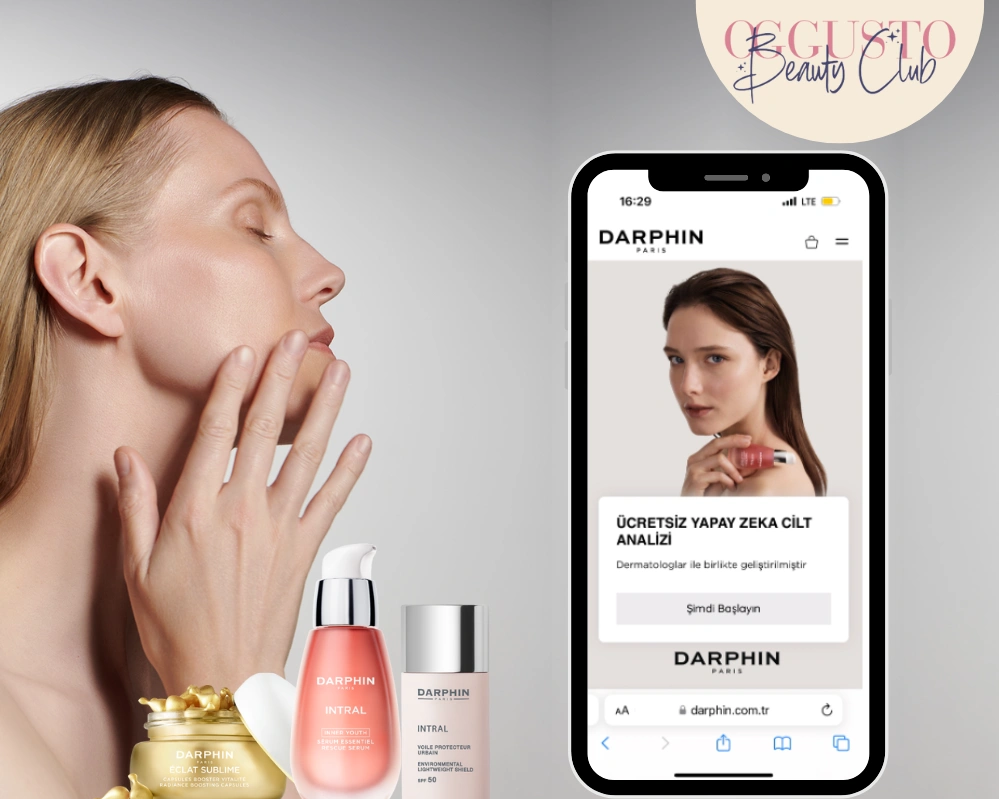 OGGUSTO Beauty Club Deniyor: Darphin Yapay Zeka Cilt Analizi