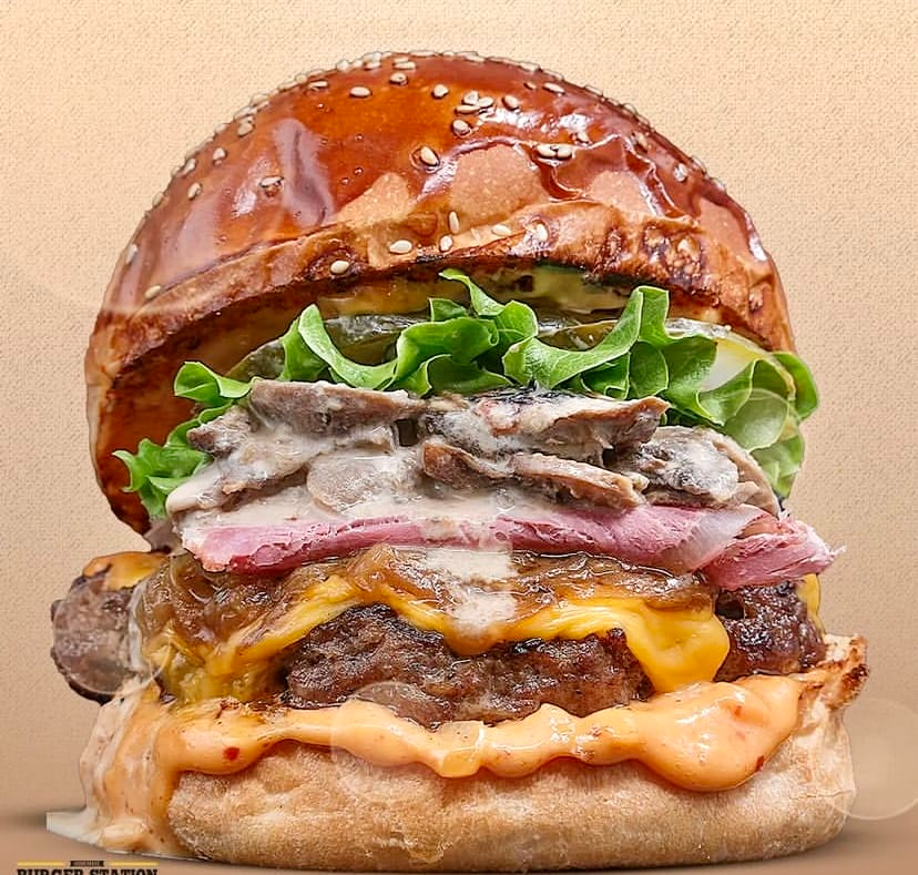 Burger Station – mantarlı ve füme etli gurme burger Ankara