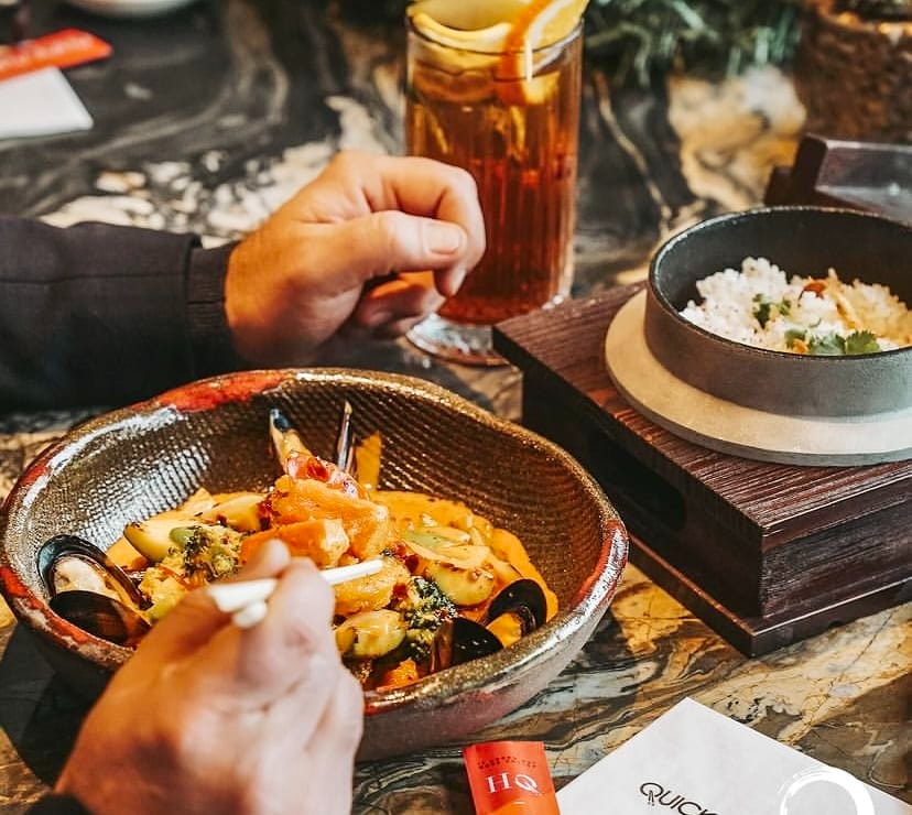 Sebzeli tavuklu wok yemeği, Quick China Ankara menüsü.