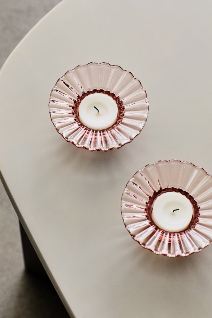 H&M Cam Tealight Mumluk