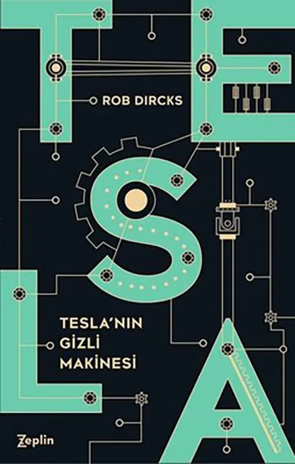 Nikola Tesla’nın etrafında kurgulanan bilimkurgu romanı ‘Tesla’nın Gizli Makinesi’ kitabının kapak görseli