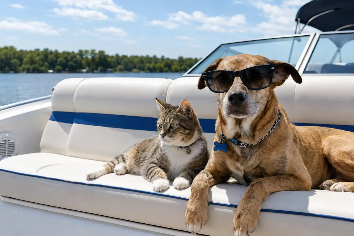 Evcil Hayvanla Tekne Tatili: Kedi ve Köpeklerle Güvenli Bir Tatil İçin Öneriler