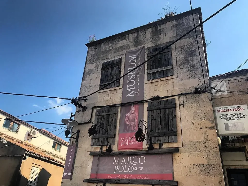 Hırvatistan gezilecek yerler rotasında Korčula Marco Polo Müzesi ve tarihi sokaklar