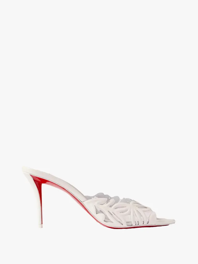 Christian Louboutin taşlı terlik