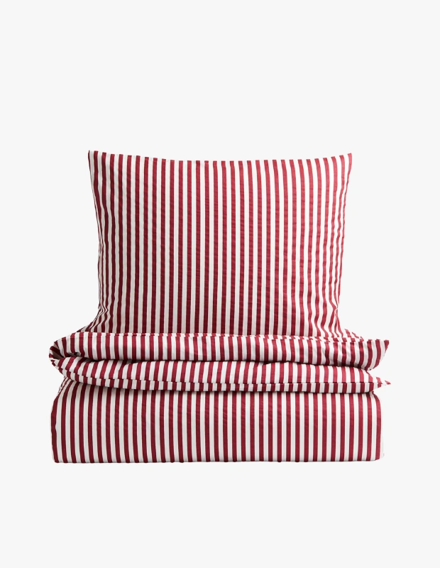 H&M Home
Çizgili Nevresim Takımı kırmızı beyaz