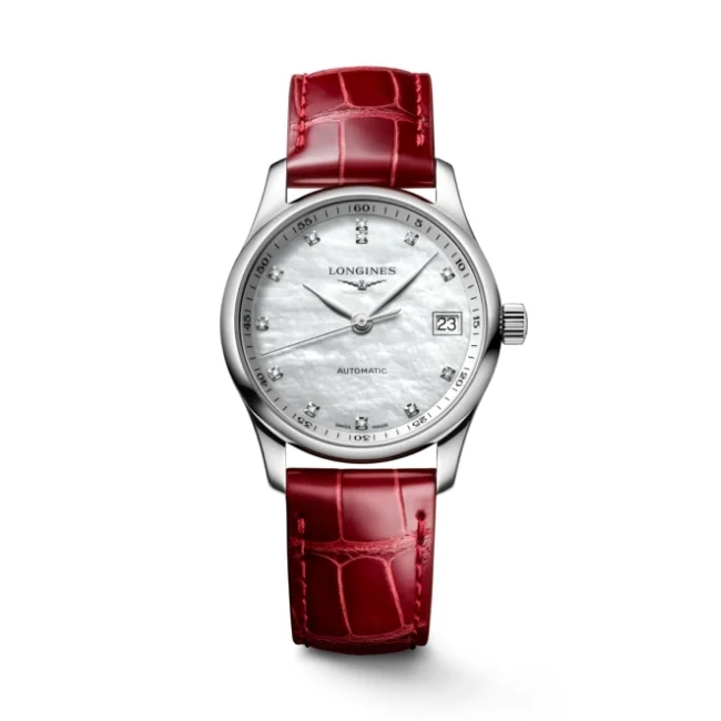 Longines Master Collection L23574872 - L2.357.4.87.2 Pırlantalı Otomatik Mekanizmalı Kadın Kol Saati