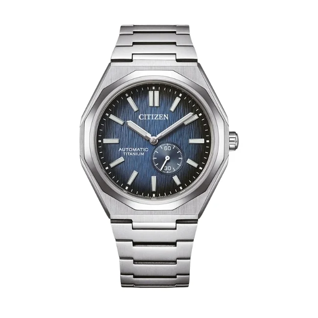Citizen Zenshin 60 NK5020-58M Mavi Otomatik Titanyum Kol Saati