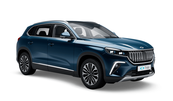 TOGG T10X, Türkiye’nin ilk yerli ve milli elektrikli SUV modeli olarak 2023 yılında üretime geçti.
