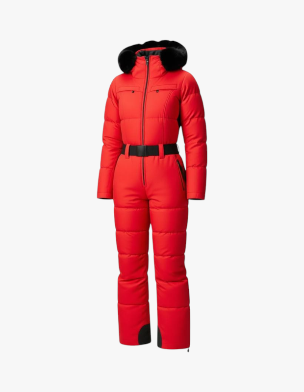 Ürün Cinsiyeti: Kadın

Ürün Tipi: Giyim

Ürün Sezonsallığı: Kış

Ürün Çeşidi: Kayak Tulumu

Ürün Özellikleri:
Goldbergh Parry Faux Border kayak tulumu, iddialı kırmızı tonu ve lüks detaylarıyla pist stilini bir üst seviyeye taşır. Yüksek performanslı teknik yapısı, soğuk ve zorlu hava koşullarında maksimum konfor sunar.

Öne Çıkan Detaylar:

Faux kürk detaylı şık yaka tasarımı

Yüksek ısı tutma kapasitesi

Vücuda oturan, feminen kesim

Lüks kayak modasını yansıtan güçlü görünüm

Kimler Kullanıyor?
Pistte dikkat çekici, sofistike ve lüks bir duruş arayan kadınlar.

Goldbergh Parry kayak tulumu ile pistte cesur ve lüks bir stil.