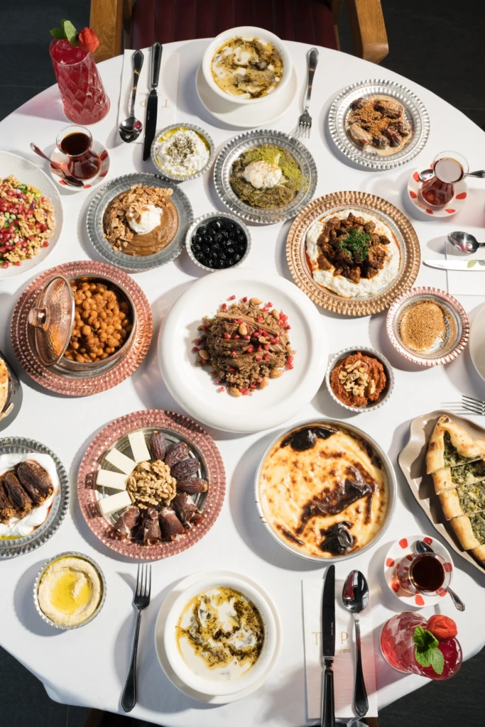 Tepe Restaurant Lounge iftar menüsü