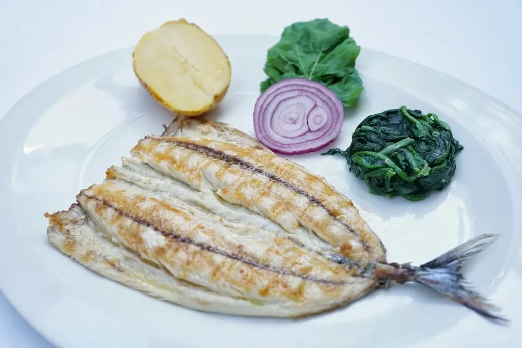 Trilye Restaurant, taze levrek balığı 