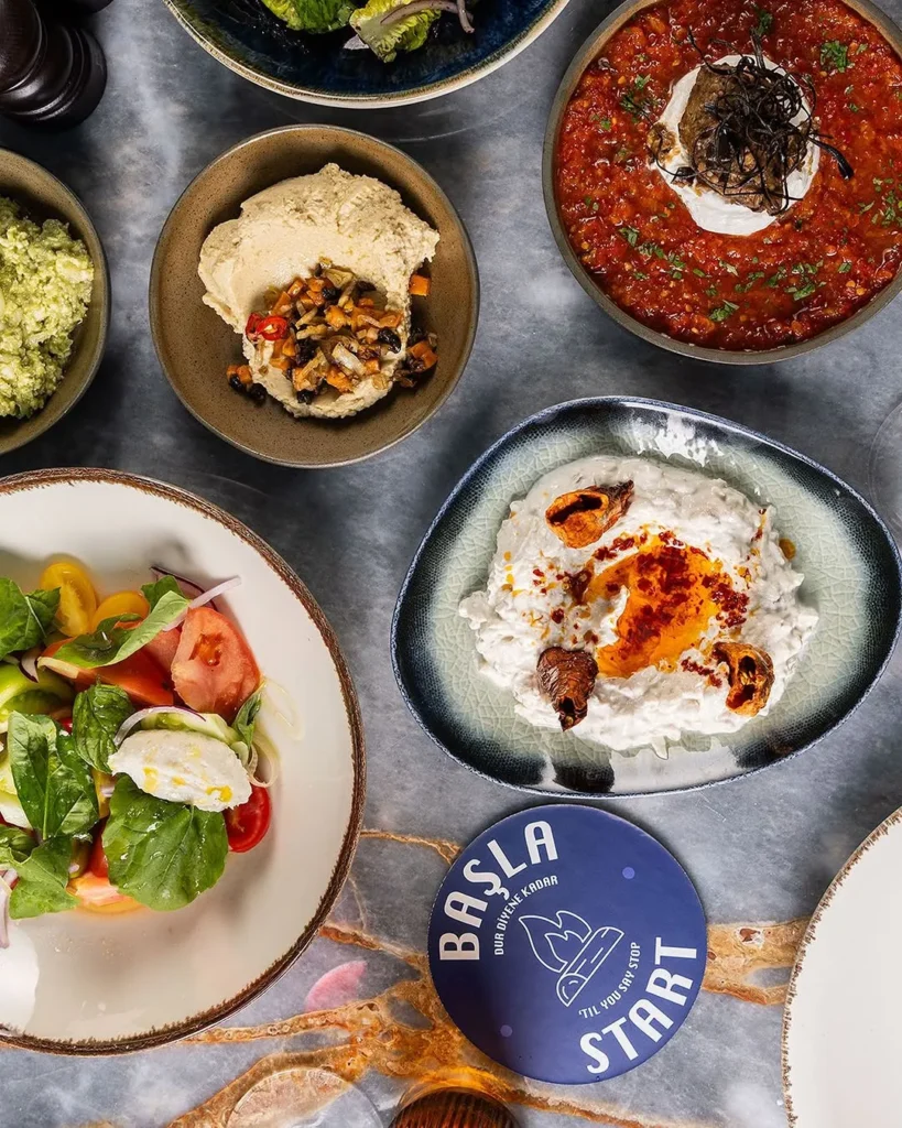 Madera mezeleri ve salatası