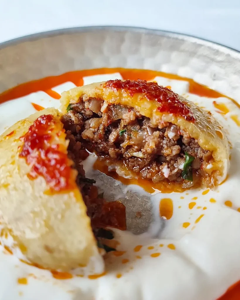 Seraf Restaurant haşlama içli köftesi