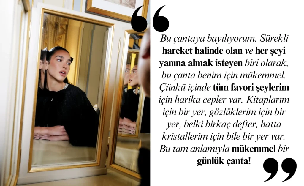 Dua Lipa, Chanel 25 Çantasının Yeni Kampanya Yüzü Oldu