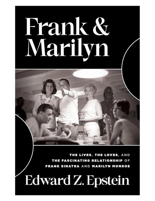Frank Sinatra ve Marilyn Monroe’nun birlikte yer aldığı “Frank & Marilyn” kitabının kapak görseli