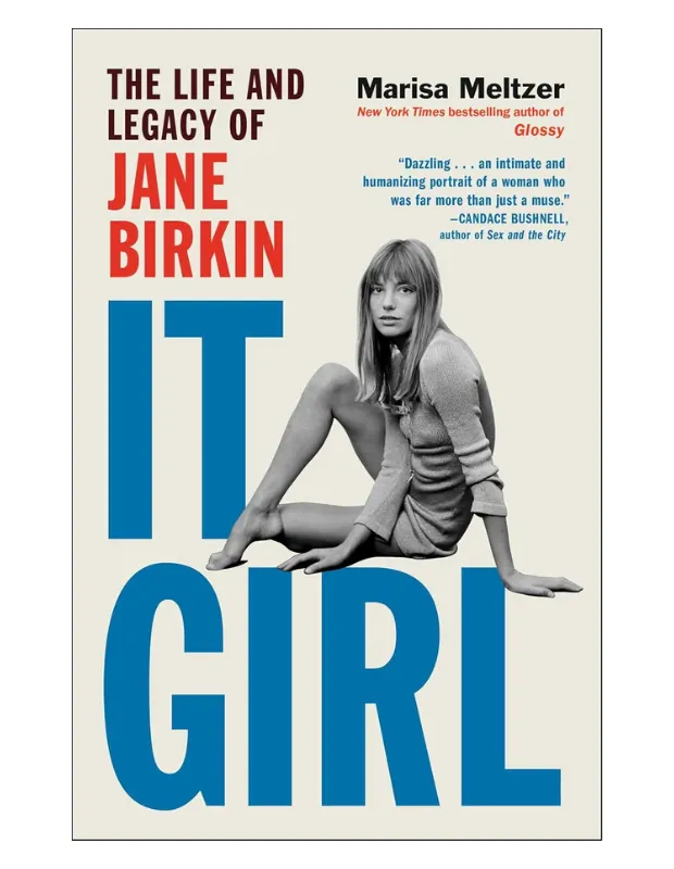 Jane Birkin’in yer aldığı “It Girl: The Life and Legacy of Jane Birkin” biyografi kitabının kapak görseli
