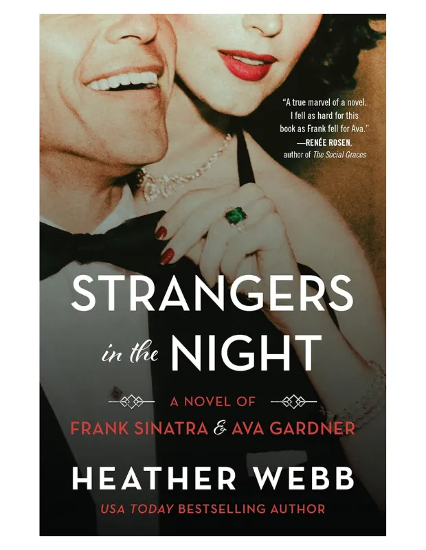 Frank Sinatra ve Ava Gardner’dan ilham alan “Strangers in the Night” romanının kapak görseli