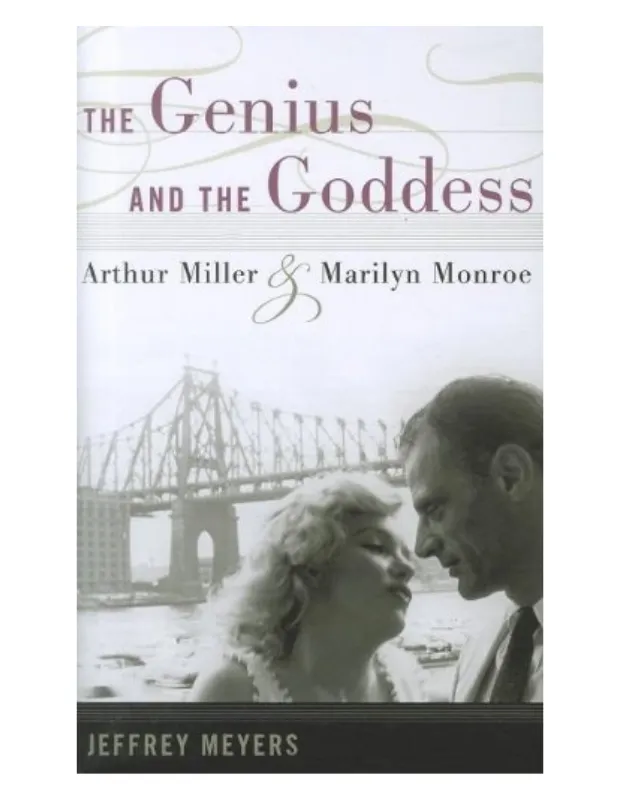 Arthur Miller ve Marilyn Monroe’nun birlikte yer aldığı “The Genius and the Goddess” biyografi kitabının kapak görseli
