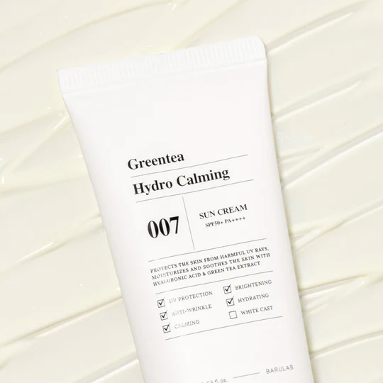 Barulab - GreenTea Hydro Calming Sun Cream (Yeşil Çaylı Kimyasal Filtreli Güneş Kremi)