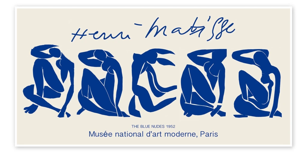 Blue Nude II, III, IV
İnsan vücudunun soyutlanarak sadece renk ve biçime indirgendiği en güçlü örneklerden.