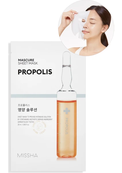 MISSHA Propolis İçerikli Besleyici Yaprak Maske