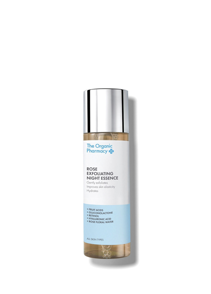The Organic Pharmacy, Rose Exfoliating Night Essence Gül İçerikli Yaşlanma Karşıtı Gece Peelingi