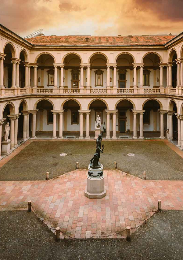 Brera Sanat Galerisi, Milano’nun en prestijli sanat müzelerinden biridir.
